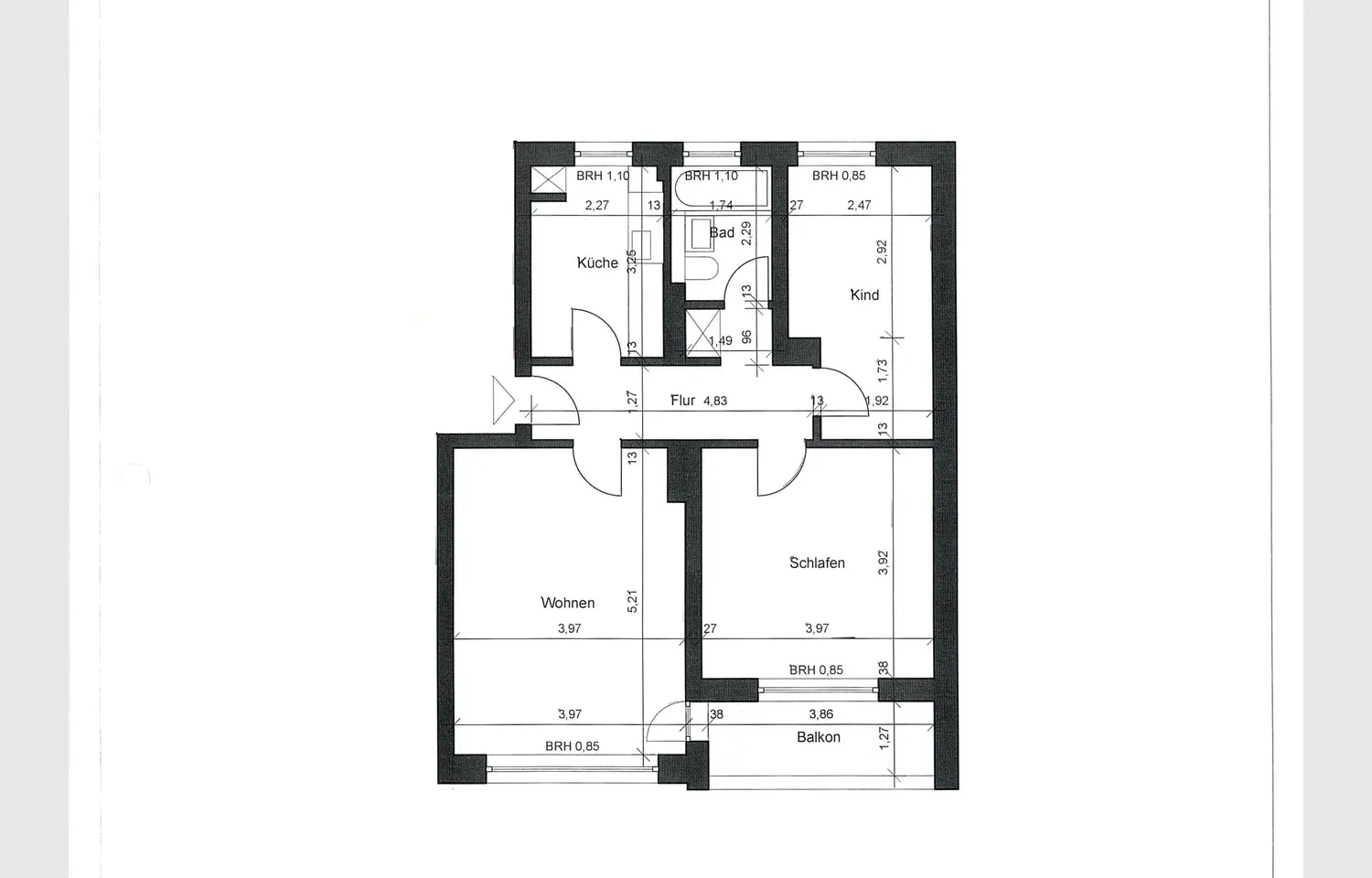 3 Zimmer Wohnung mit 68 m² in Düsseldorf – Bild 6