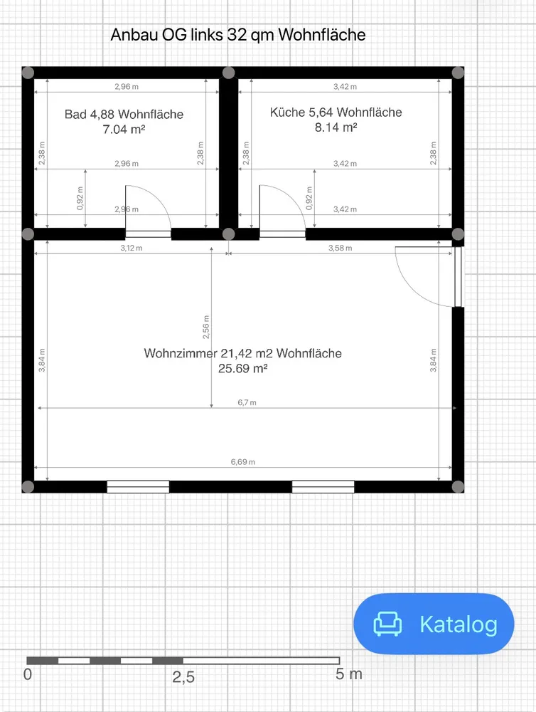 1 Zimmer Wohnung mit 32 m² in Wiesbaden – Bild 8