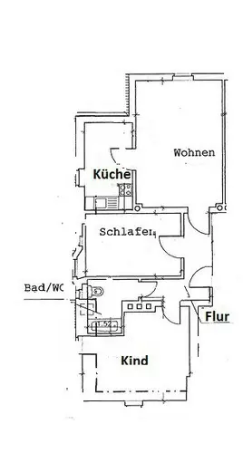 3 Zimmer Wohnung mit 69 m² in Freiberg – Bild 4