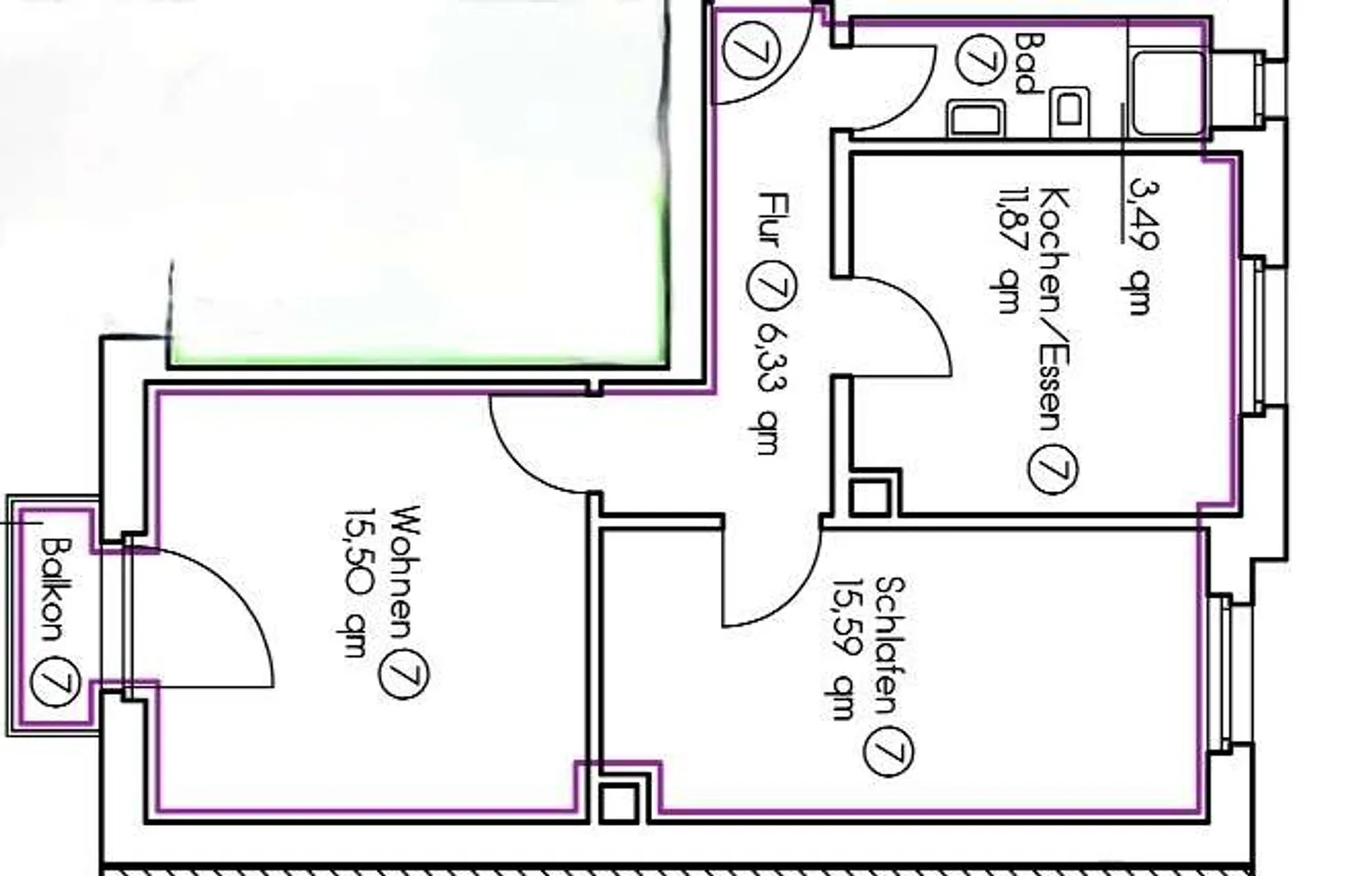 Shared room with 16 m² in Mannheim – Photo 10