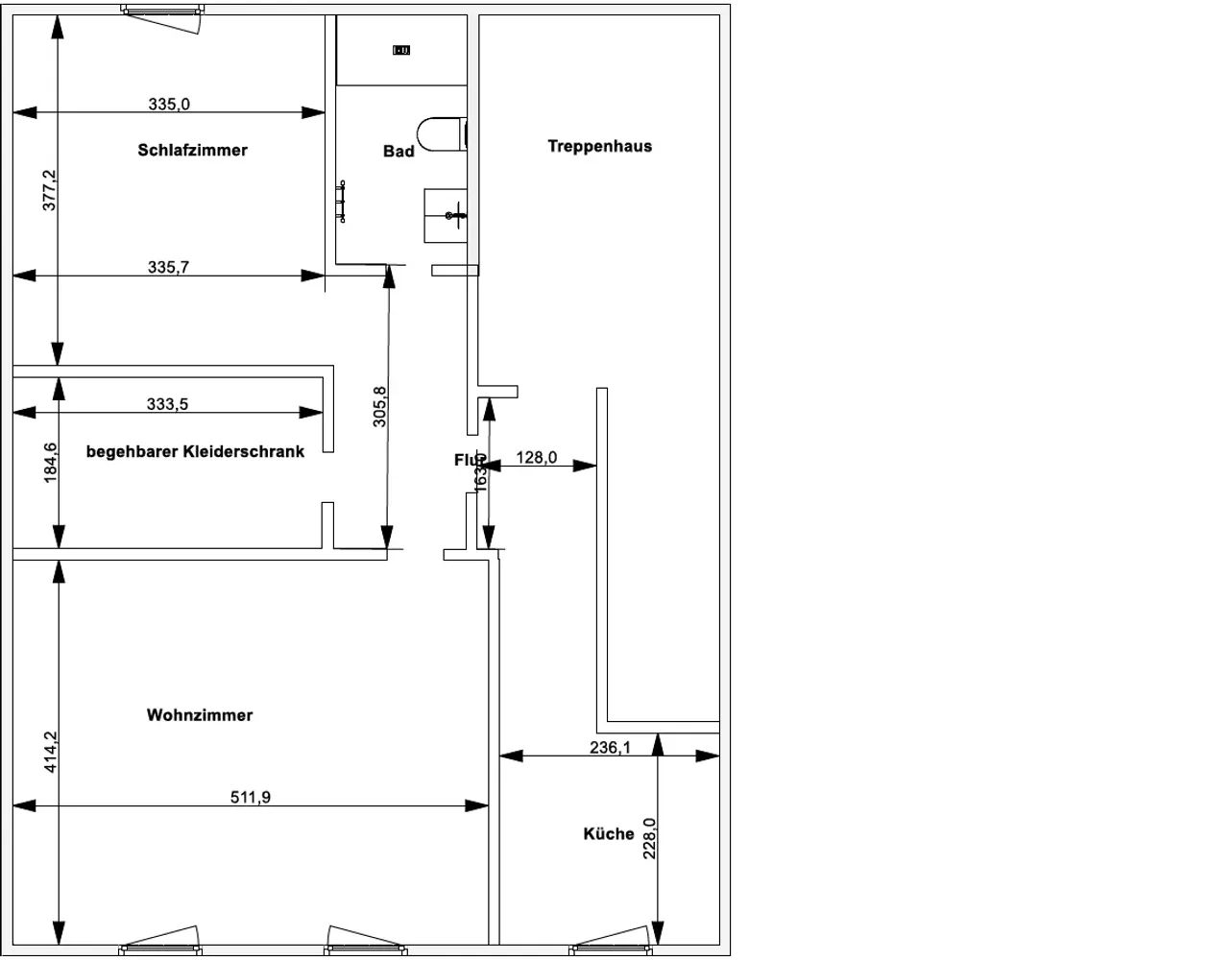 4 room apartment with 65 m² in Dortmund – Photo 1