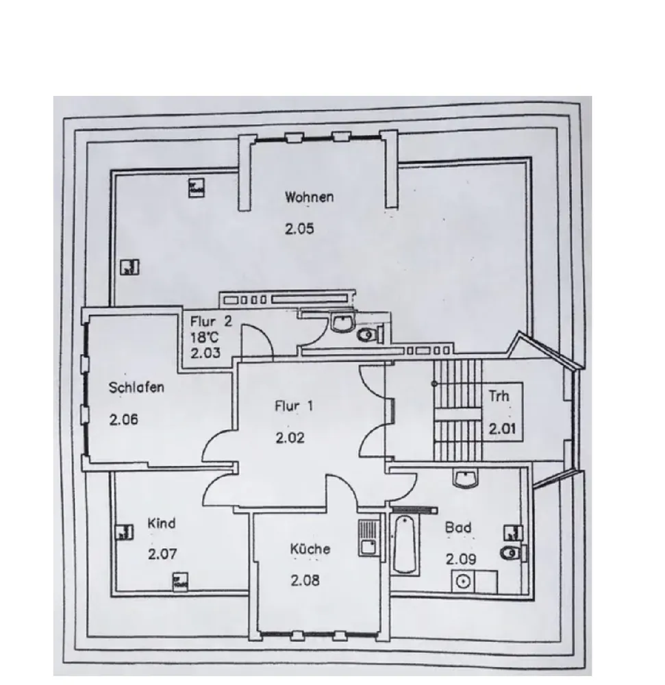 4 Zimmer Wohnung mit 100 m² in Sangerhausen – Bild 6