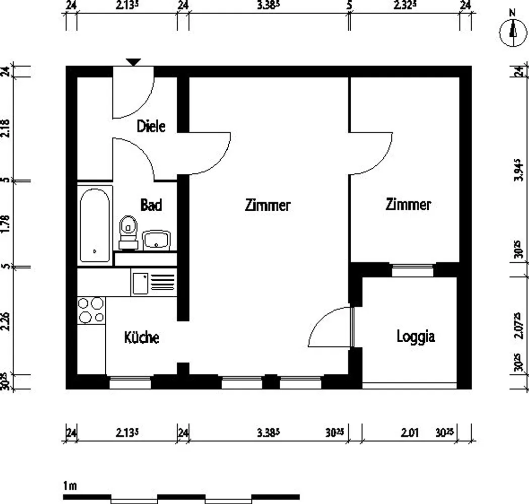 2 room apartment with 44 m² in Berlin – Photo 8
