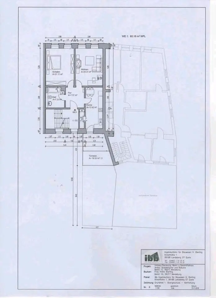 2 Zimmer Wohnung mit 80 m² in Merseburg – Bild 5