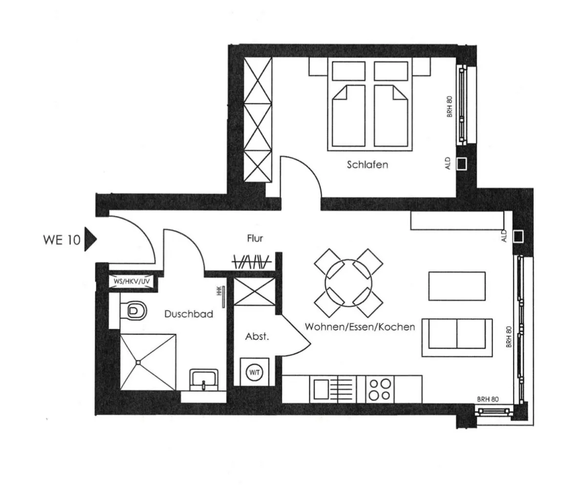 2 Zimmer Wohnung mit 47 m² in Köln – Bild 10