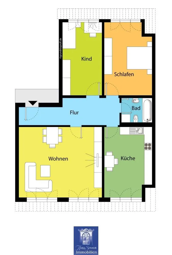 3 Zimmer Wohnung mit 104 m² in Pirna – Bild 9