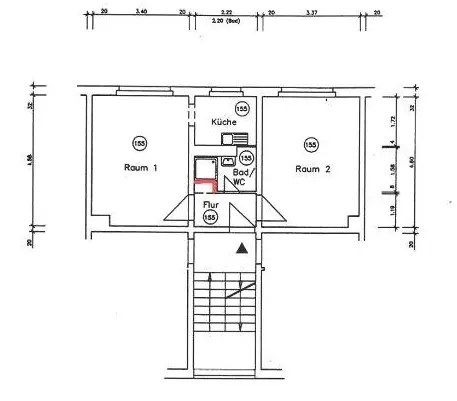 2 Zimmer Wohnung mit 42 m² in Pirna – Bild 4