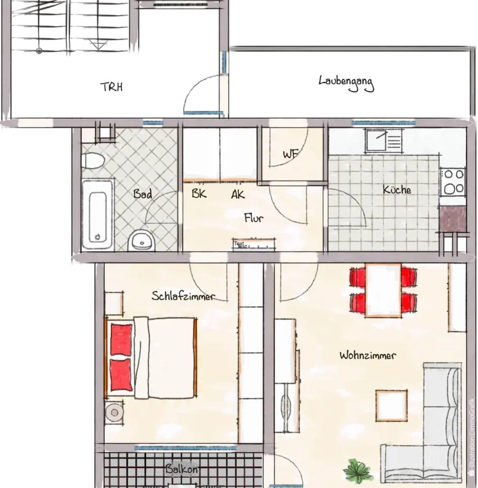 3 Zimmer Wohnung mit 65 m² in Gelsenkirchen – Bild 9