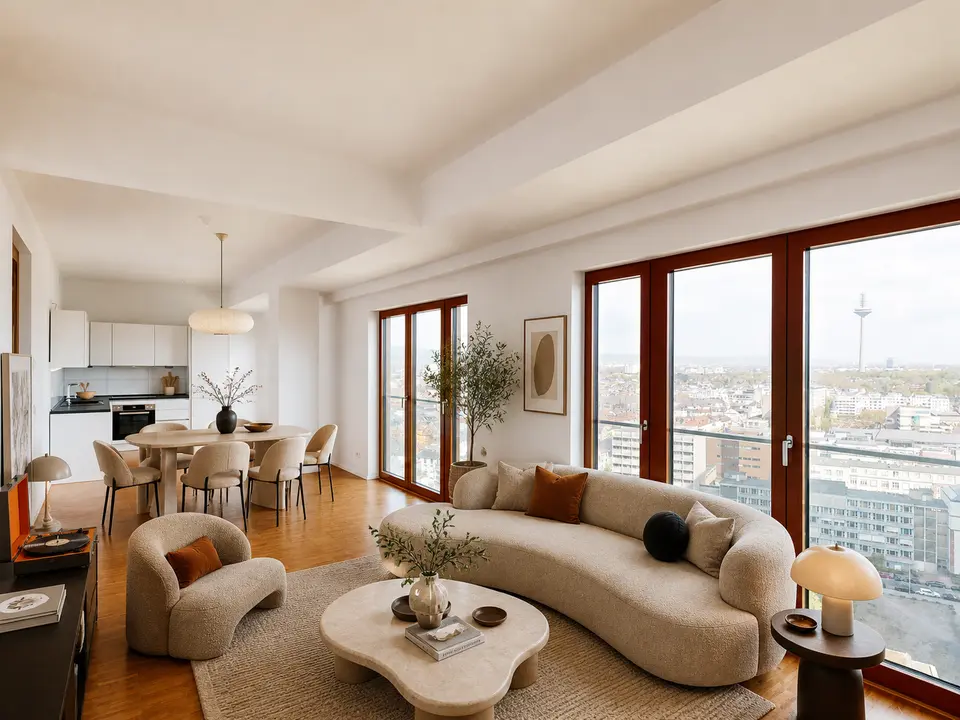 3 Zimmer Wohnung mit 134 m² in Frankfurt am Main – Bild 1