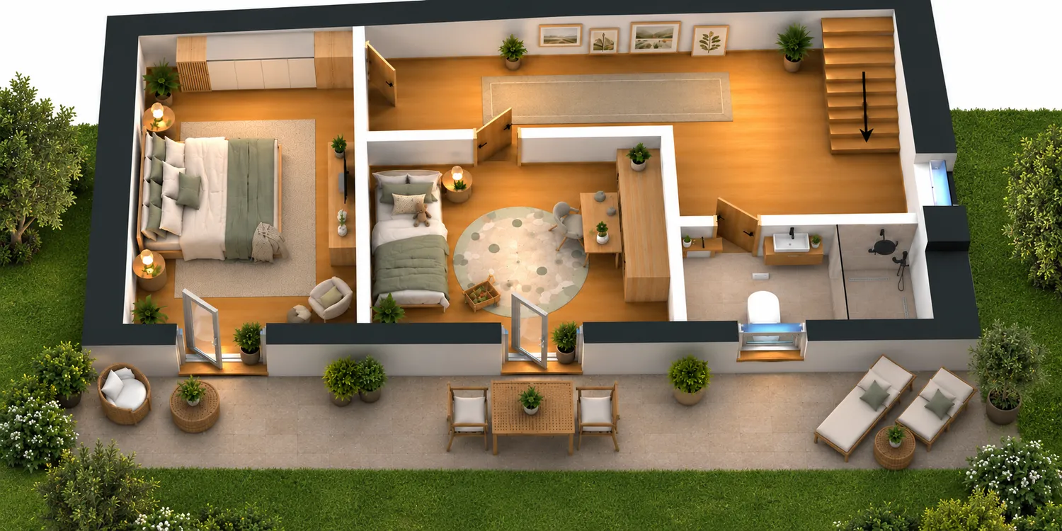 4 room apartment with 110 m² in Mettmann – Photo 2