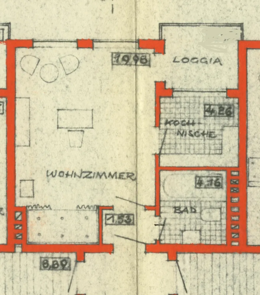 1 Zimmer Wohnung mit 31 m² in Hannover – Bild 12