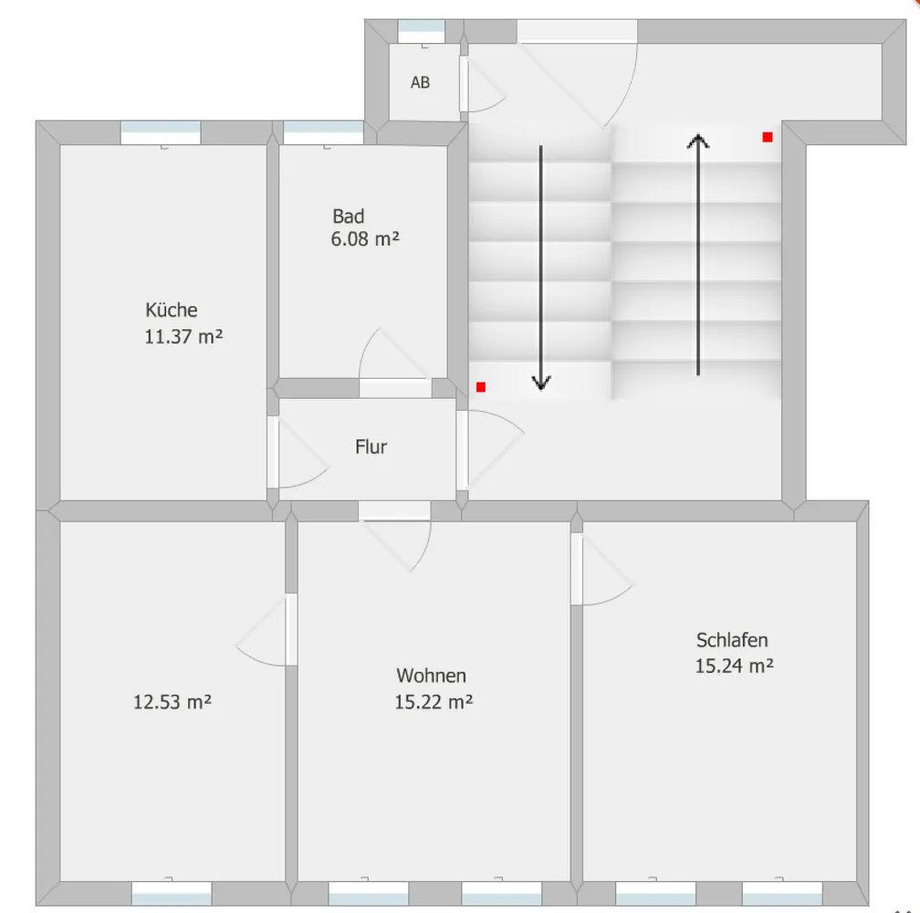 3 Zimmer Wohnung mit 65 m² in Braunschweig – Bild 3