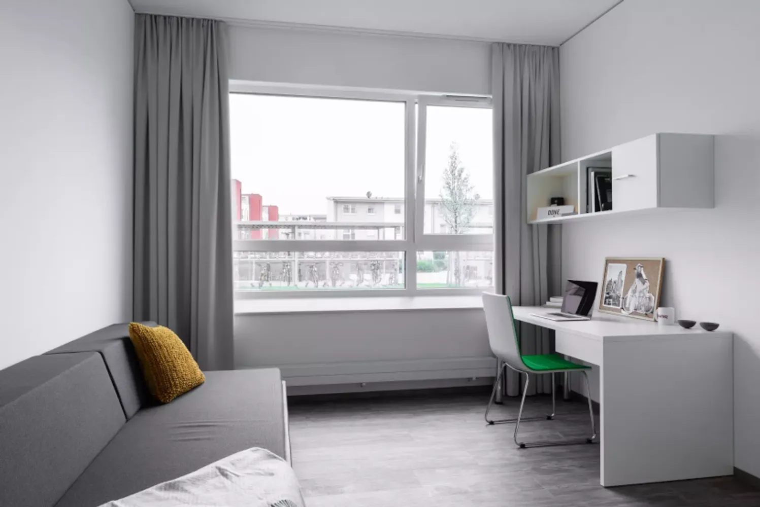 1 room apartment with 21 m² in Frankfurt am Main – Photo 1