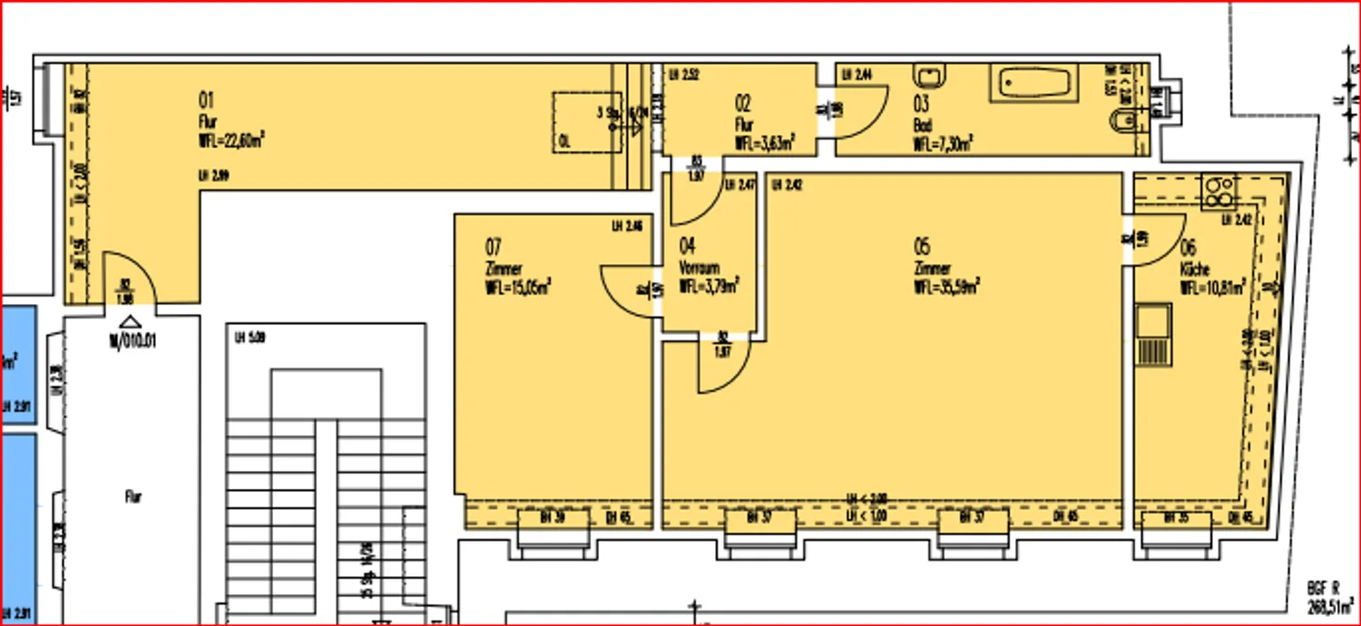 3 Zimmer Wohnung mit 99 m² in Wuppertal – Bild 8