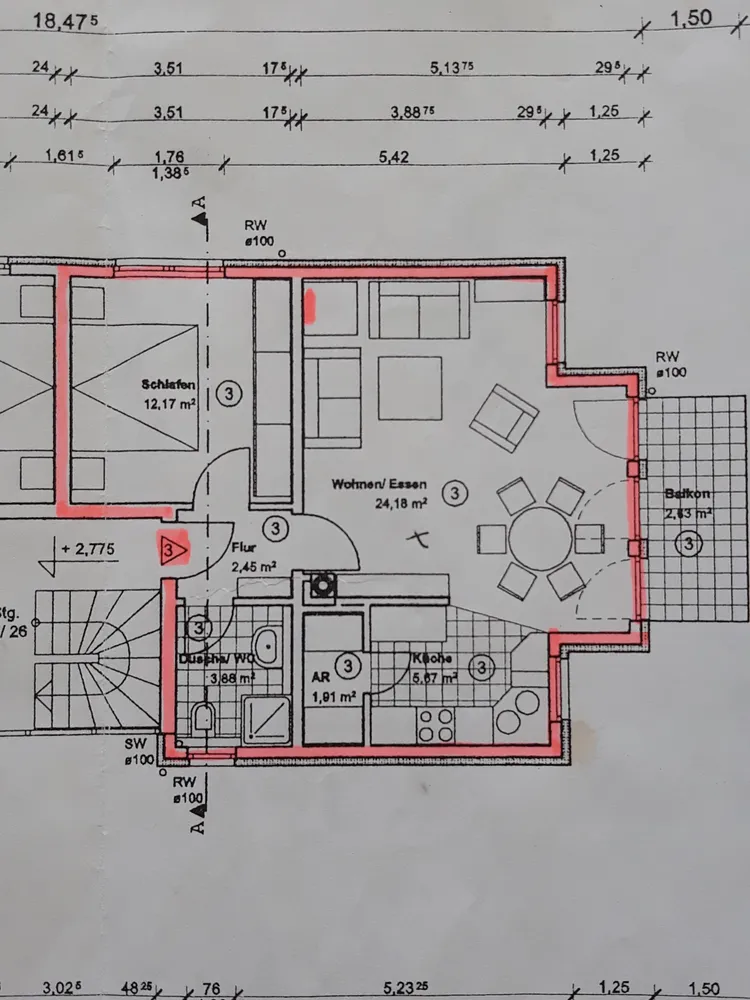 2 Zimmer Wohnung mit 53 m² in Paderborn – Bild 6