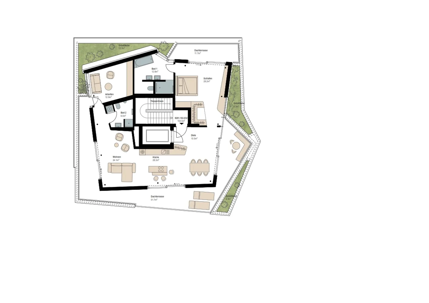 3 Zimmer Wohnung mit 155 m² in Mannheim – Bild 7