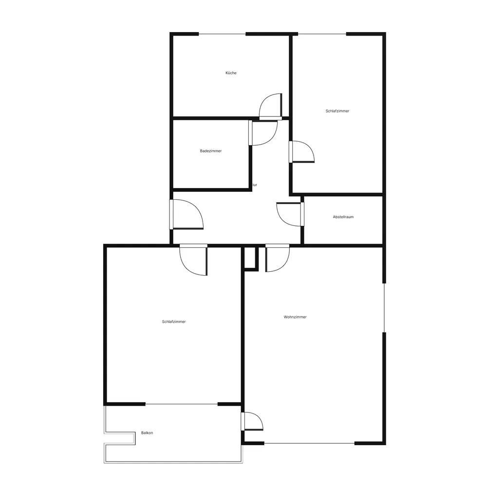 3 Zimmer Wohnung mit 69 m² in Bremen – Bild 3