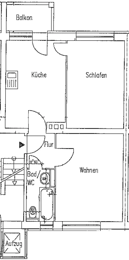 2 Zimmer Wohnung mit 45 m² in Essen – Bild 6