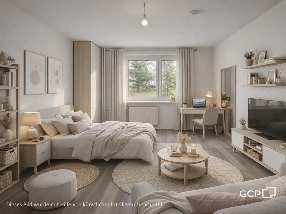 2 Zimmer Wohnung mit 24 m² in Rathenow – Bild 1