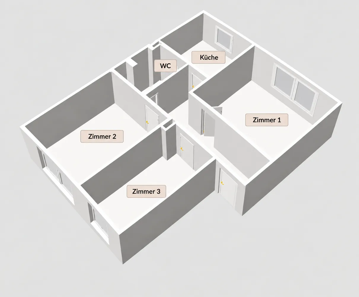 3 Zimmer Wohnung mit 64 m² in Krefeld – Bild 6