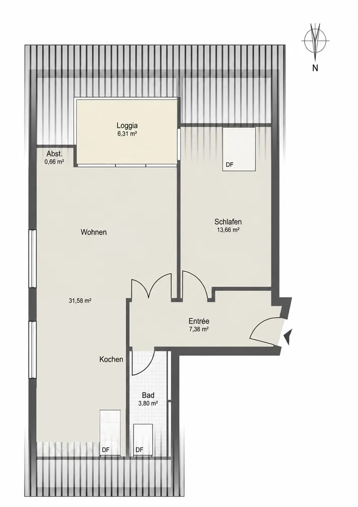 2 Zimmer Wohnung mit 60 m² in Bielefeld – Bild 11