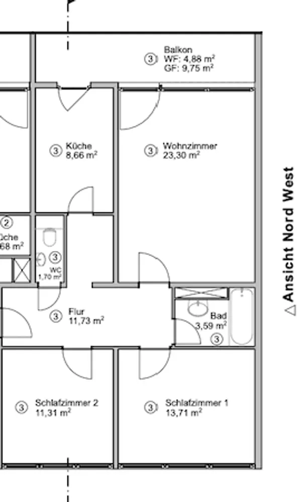 3 room apartment with 79 m² in Lörrach – Photo 9