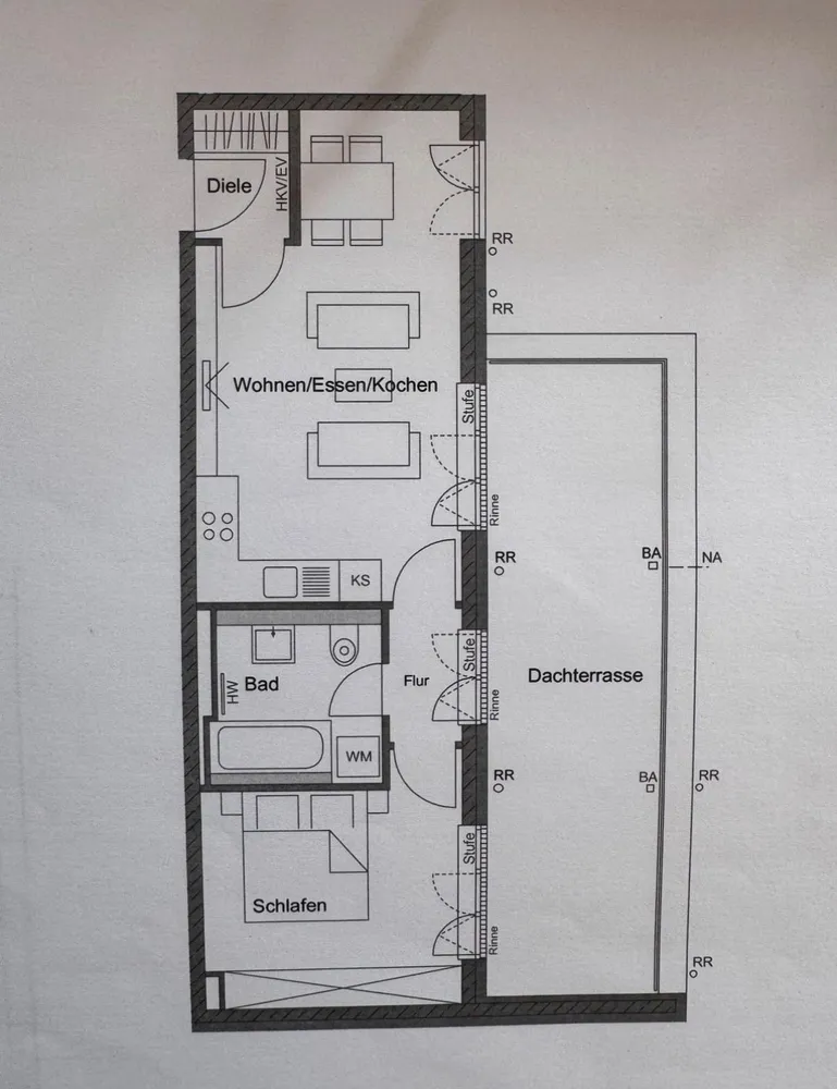 3 Zimmer Wohnung mit 62 m² in München – Bild 2