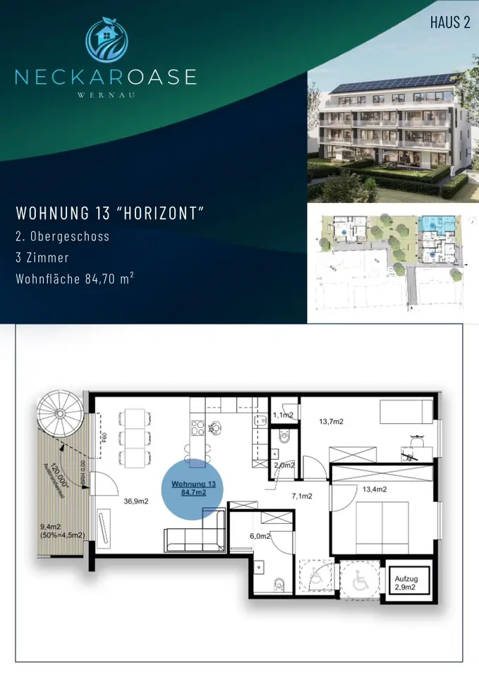 3 Zimmer Wohnung mit 84 m² in Kirchheim unter Teck – Bild 2