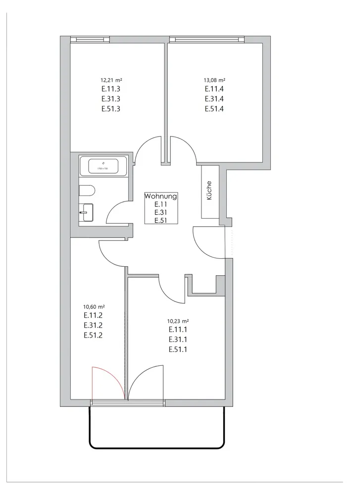 WG-Zimmer mit 12 m² in Berlin – Bild 5