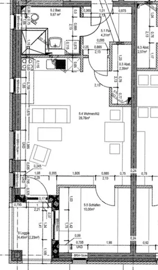 2 Zimmer Wohnung mit 53 m² in Greven – Bild 2
