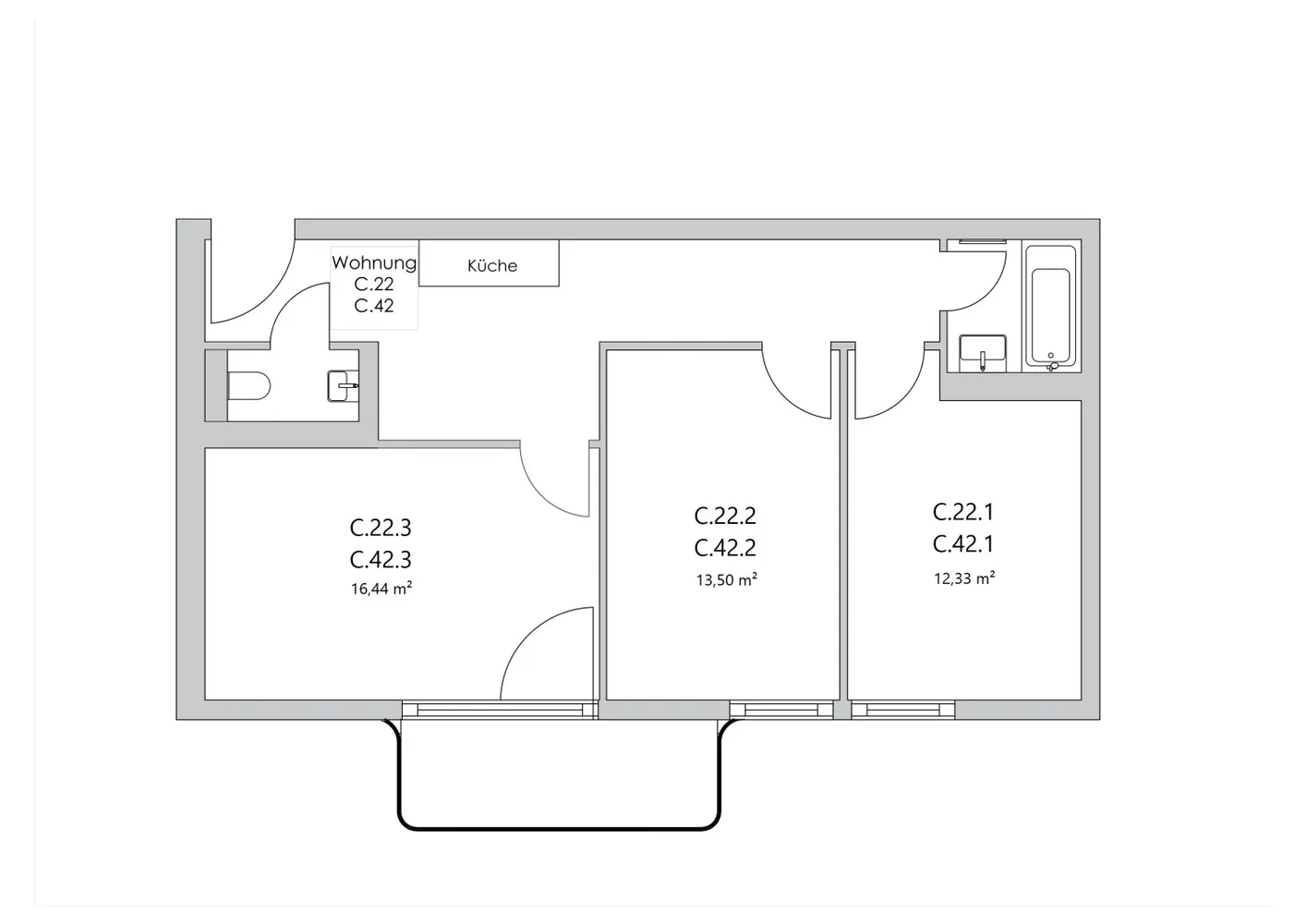 Shared room with 16 m² in Berlin – Photo 10