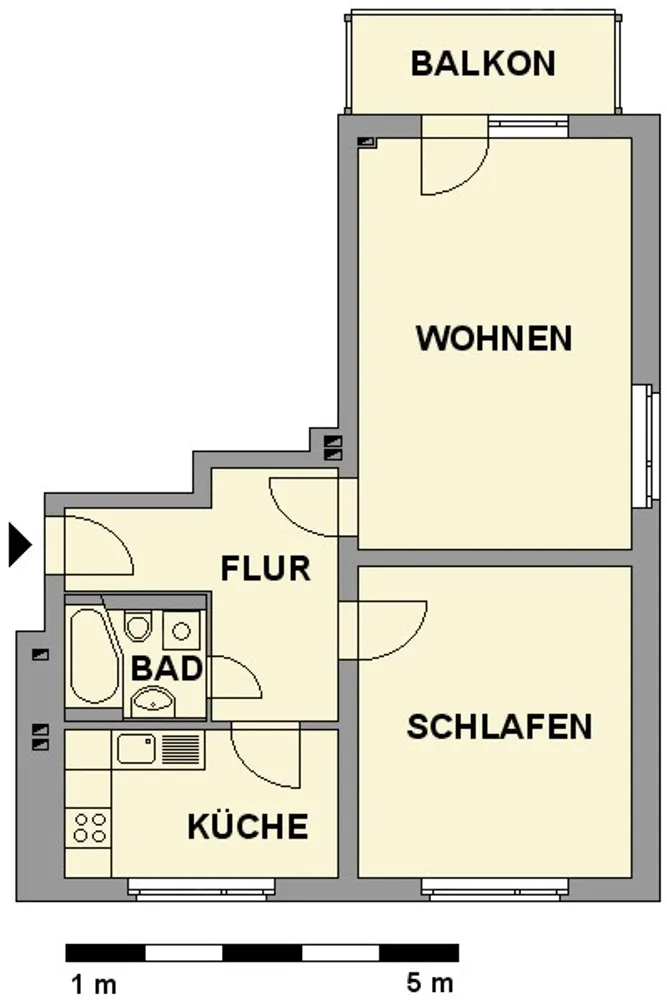 2 Zimmer Wohnung mit 60 m² in Chemnitz – Bild 6