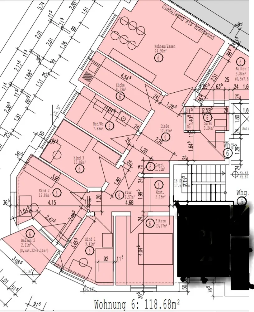 5 Zimmer Wohnung mit 118 m² in Ludwigshafen am Rhein – Bild 9