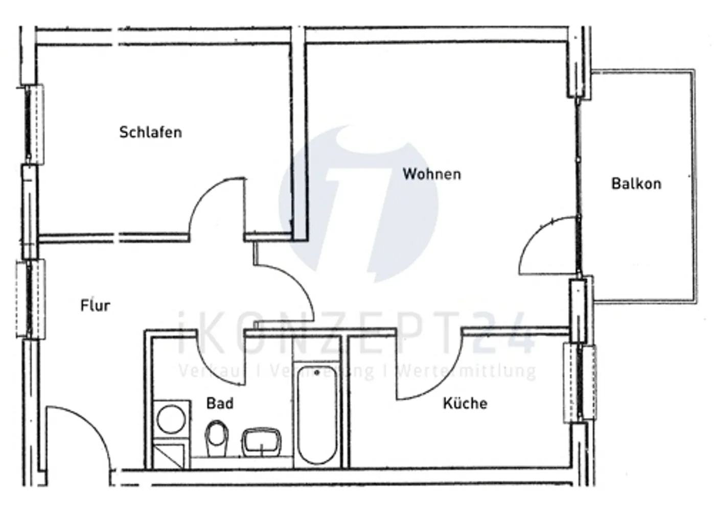 2 Zimmer Wohnung mit 57 m² in Dresden – Bild 5