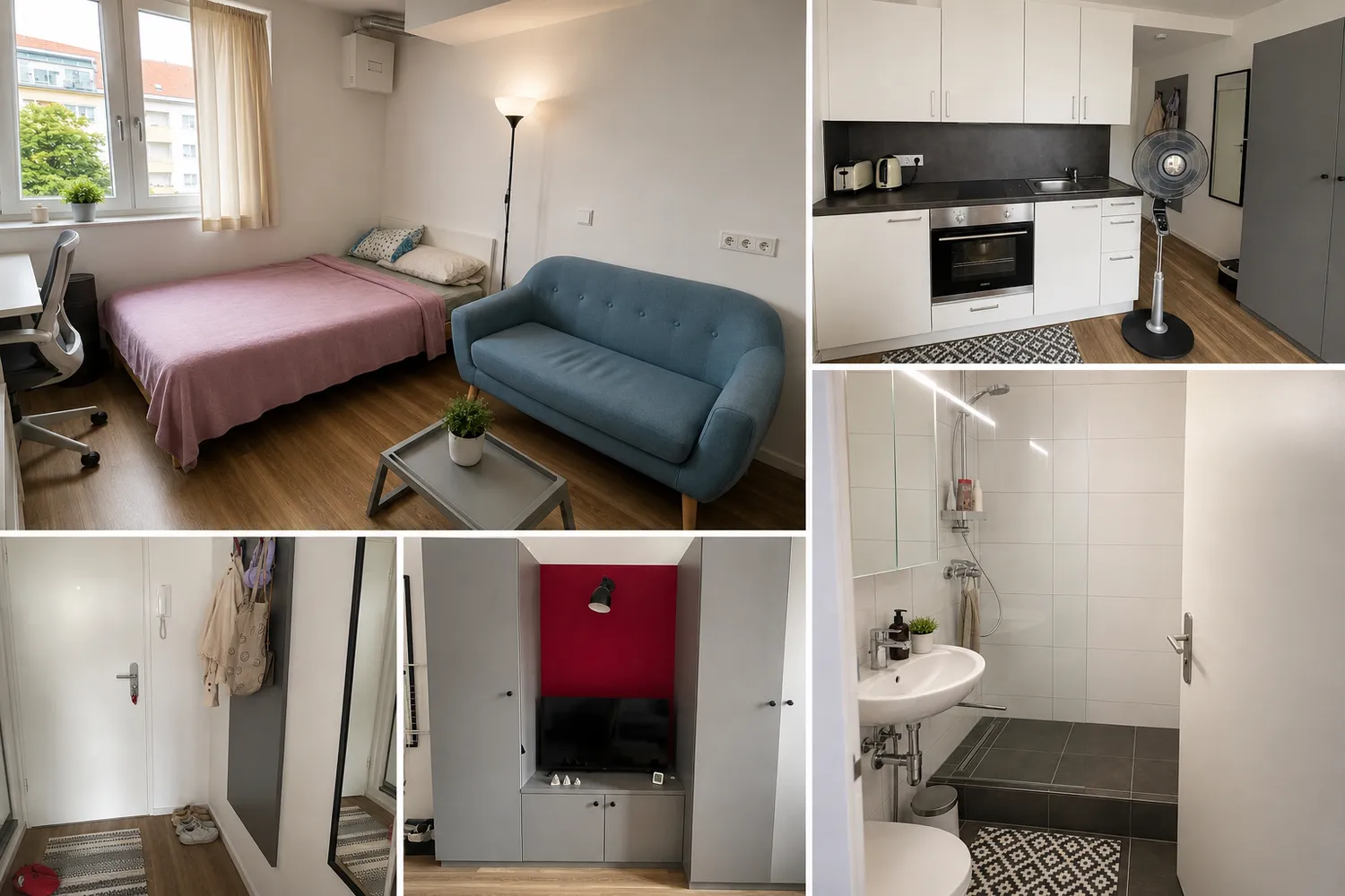 1 Zimmer Wohnung mit 22 m² in München – Bild 1