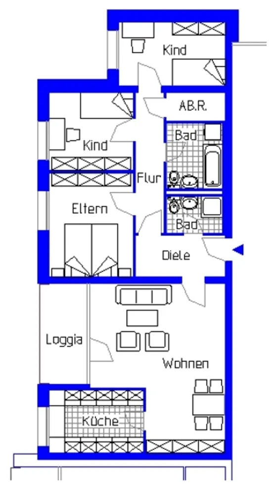 4 Zimmer Wohnung mit 97 m² in Haan – Bild 7
