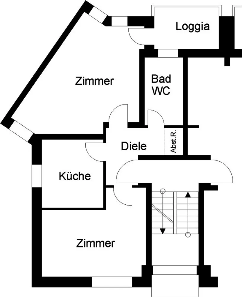 2 Zimmer Wohnung mit 63 m² in Köln – Bild 1