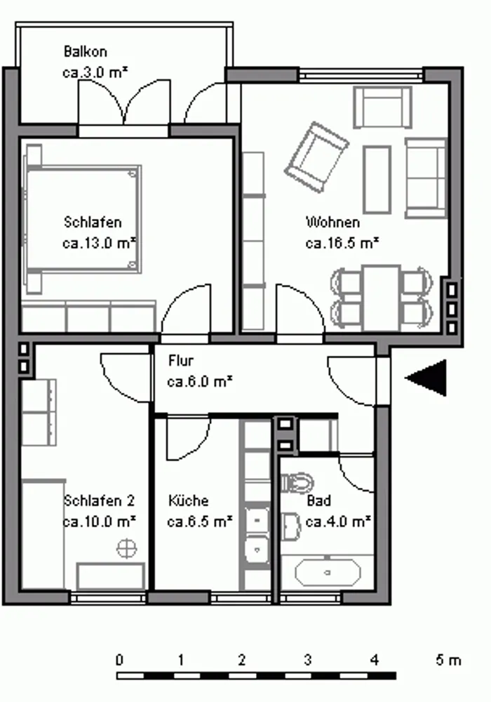 3 room apartment with 59 m² in Hanover – Photo 8