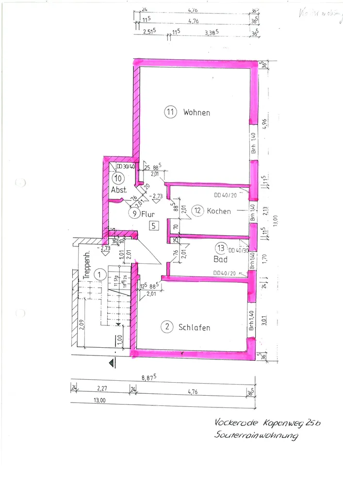 2 Zimmer Wohnung mit 56 m² in Wittenberg – Bild 11