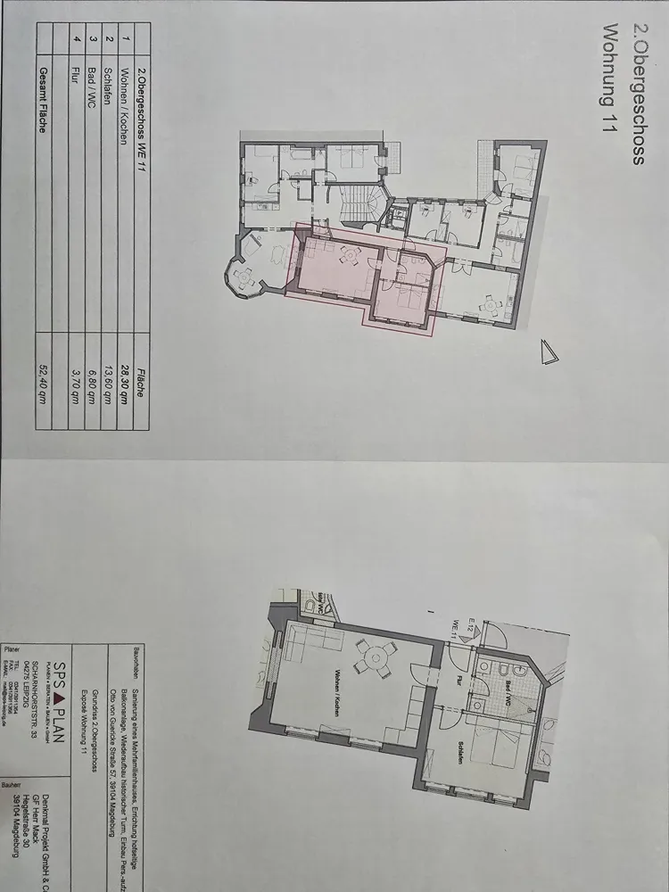 2 Zimmer Wohnung mit 52 m² in Magdeburg – Bild 4