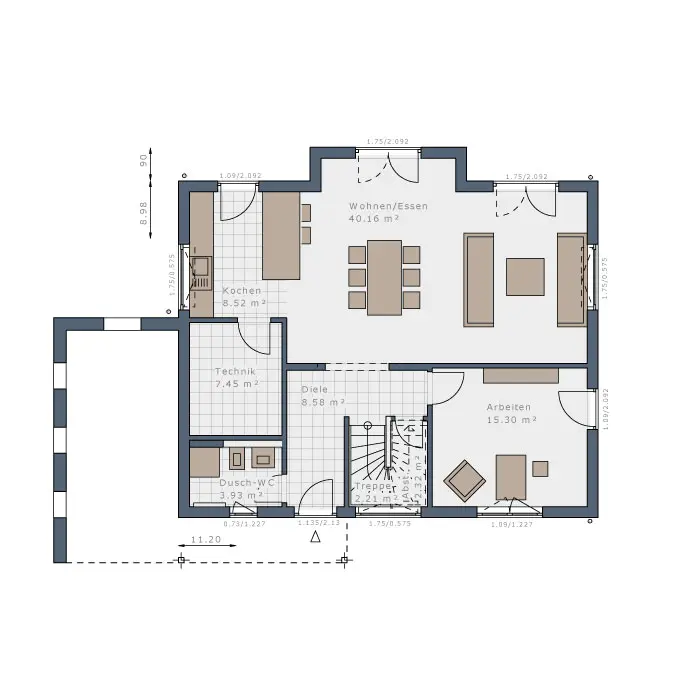 6 Zimmer Haus mit 140 m² in Pforzheim – Bild 5