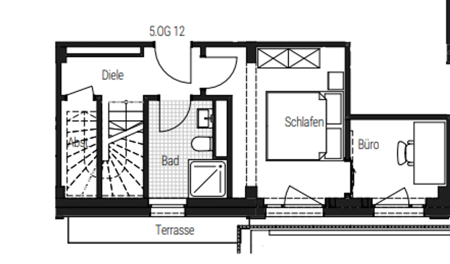 3 Zimmer Wohnung mit 72 m² in Nürnberg – Bild 2