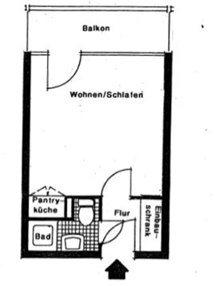 1 Zimmer Wohnung mit 20 m² in Hamburg – Bild 9