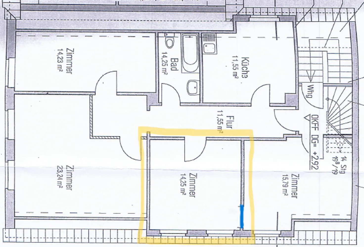1 Zimmer Wohnung mit 24 m² in Münster – Bild 9