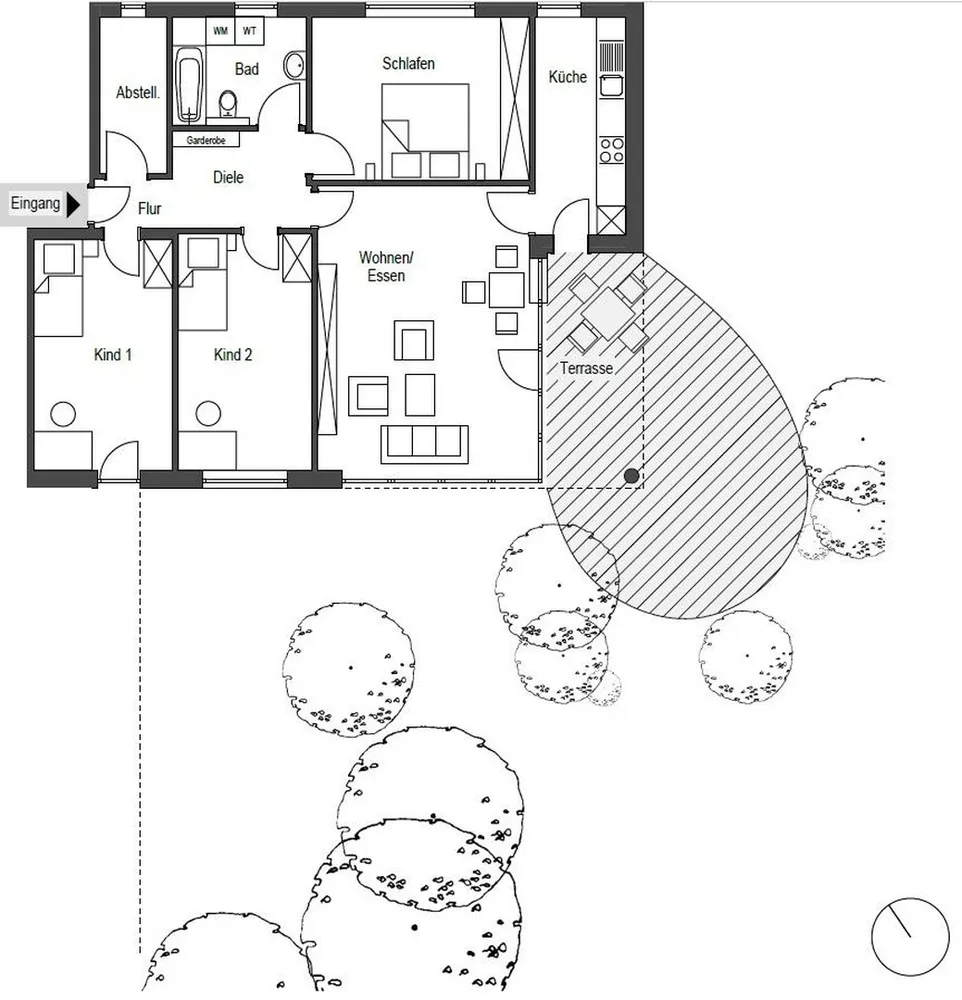 4 room apartment with 91 m² in Ibbenbüren – Photo 9