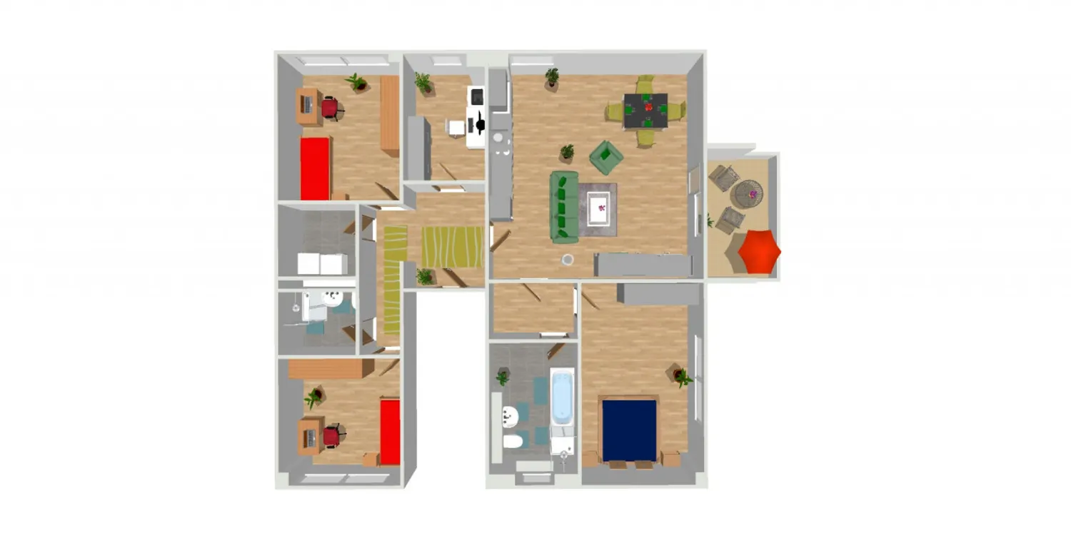 5 room apartment with 121 m² in Chemnitz – Photo 2