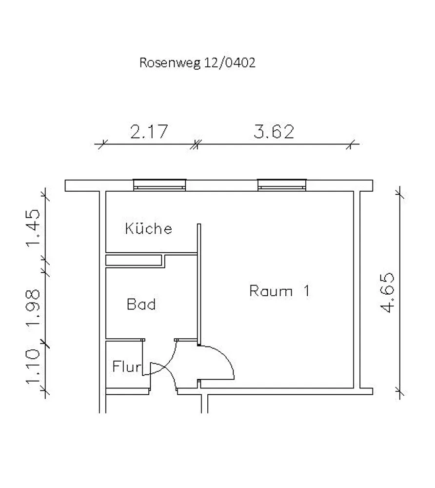1 Zimmer Wohnung mit 26 m² in Leipzig – Bild 4