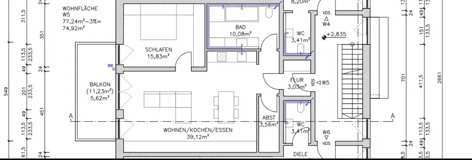 2 Zimmer Wohnung mit 75 m² in Straubing – Bild 7