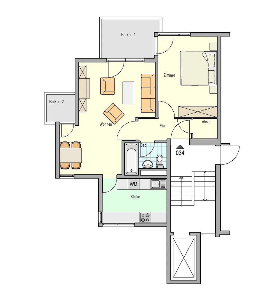 2 Zimmer Wohnung mit 61 m² in Stuttgart – Bild 11