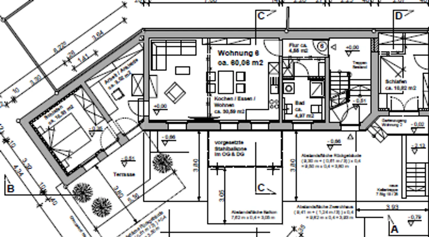 2 Zimmer Wohnung mit 65 m² in Erlangen – Bild 12